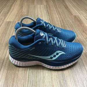 Saucony Guide 13 Womens  Size 8.5 Running Walking Shoes Blue Athletics Sneakers